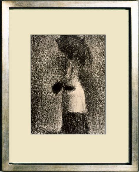 Georges Seurat 09 in a Deluxe Handmade Frame