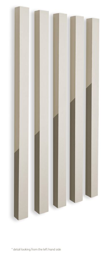 Pillar: Hand-painted Wall Sculpture - Set of 5